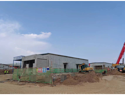 蘭州助劑廠3400立方工業防爆冷庫建造工程案例