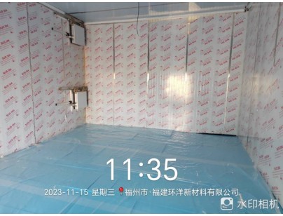 福建環洋新材料105m3化工防爆冷庫建造工程案例