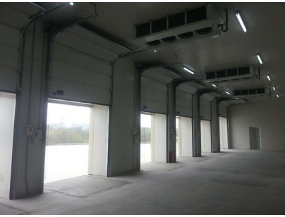 四川成都青白江鐵路港物流園綜合保稅區進出口岸型物流冷庫工程案例