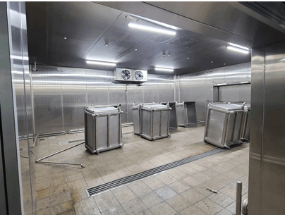 久久丫集團(tuán)（滁州/天津）食品加工中央廚房配套冷庫建造工程案例