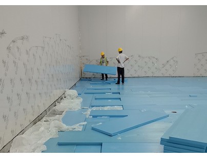 安徽翔威供應鏈14500m3保稅區冷鏈物流冷庫工程建造案例